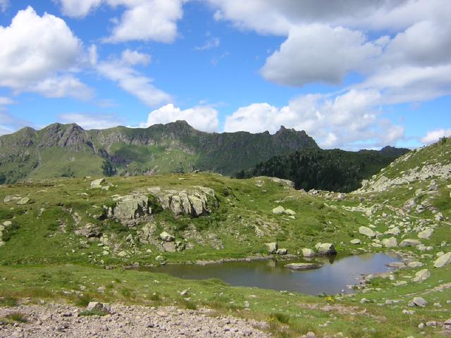 una pozza sotto forcella Montalon