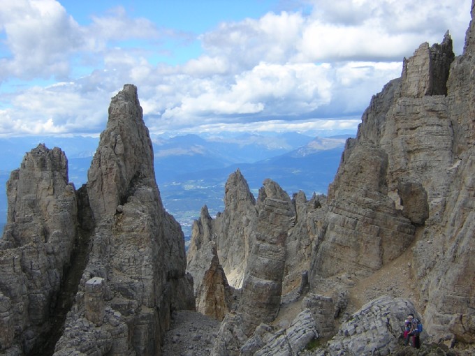 nei pressi del rifugio Torre di Pisa
