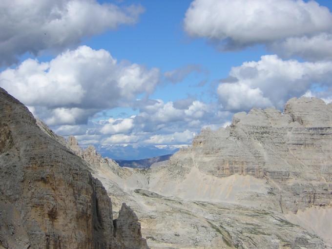 nei pressi del rifugio Torre di Pisa