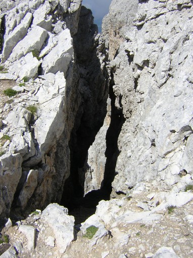 verso la cima Val di Roda