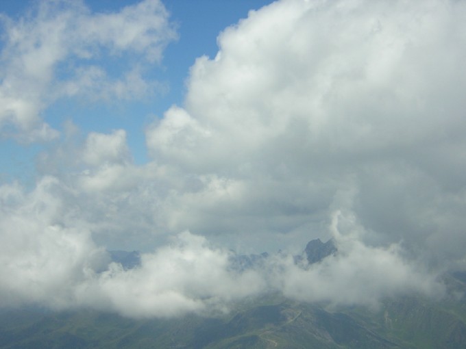 Mauro, sulla cima Val di Roda