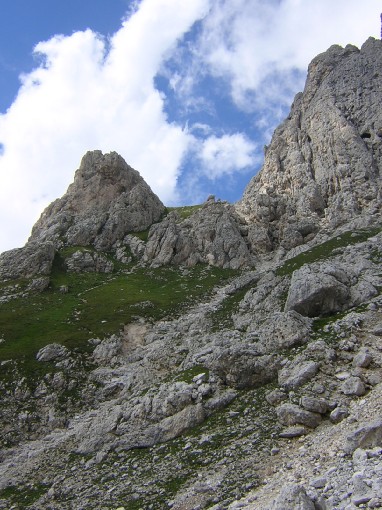 discesa verso il Porton