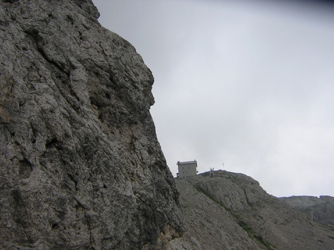il rifugio Velo della Madonna