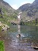 Gabriele fa il bagno nel lago Brutto