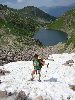 verso forcella Moregna, sopra il lago Brutto