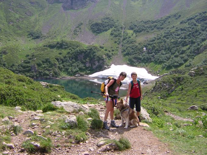 arriviamo al lago Erdemolo...