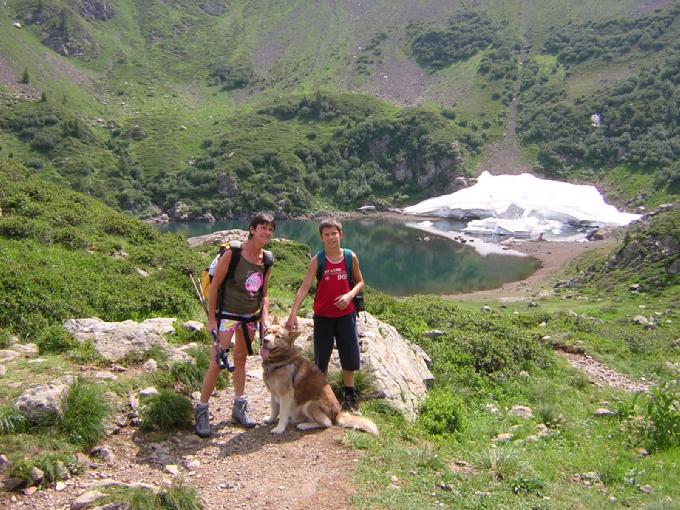 arriviamo al lago Erdemolo...