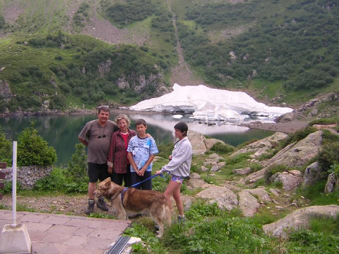 al rifugio al Lago Erdemolo