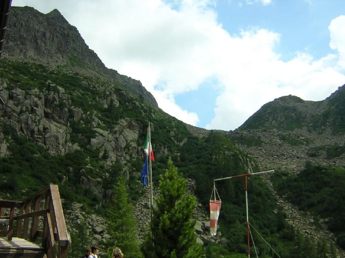 il rifugio Sette Selle