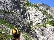 verso l'attacco della ferrata