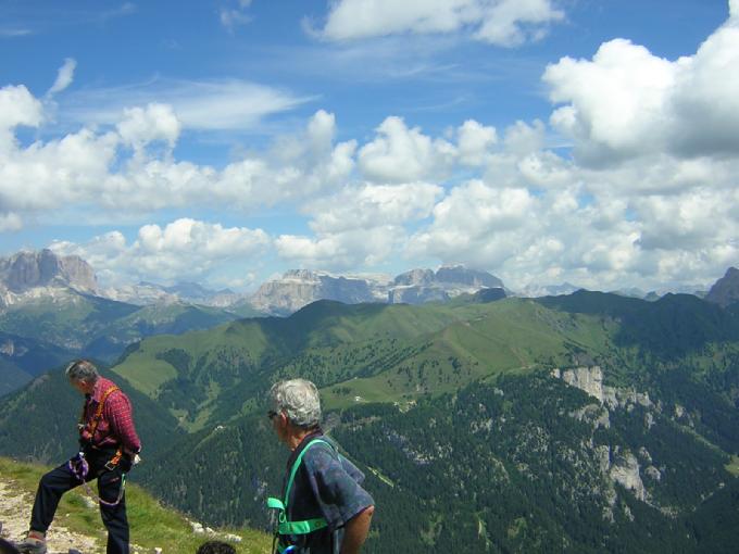 panorama dalla cima del Pass de Duodes