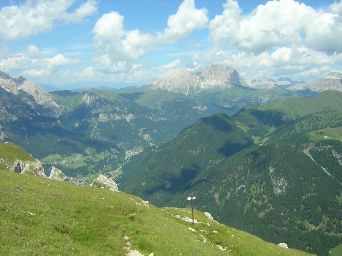 il pianoro del Sass Aut
