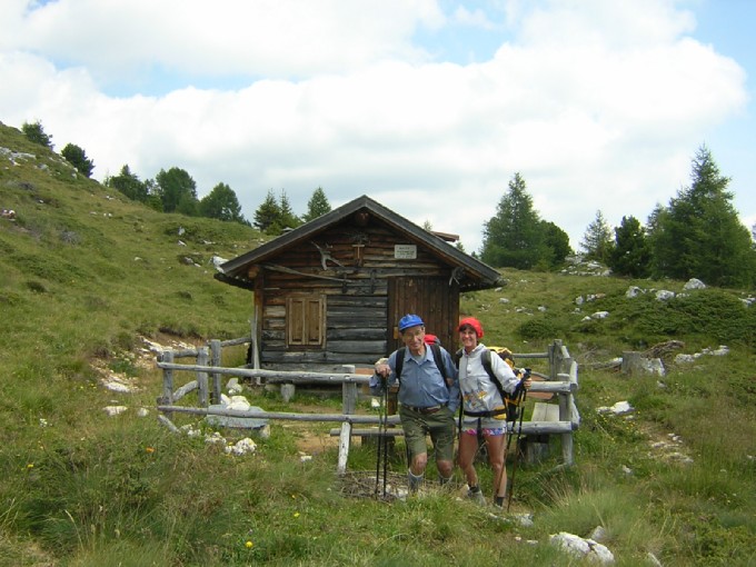 Anna e Gaetano, a baito Pizzancae