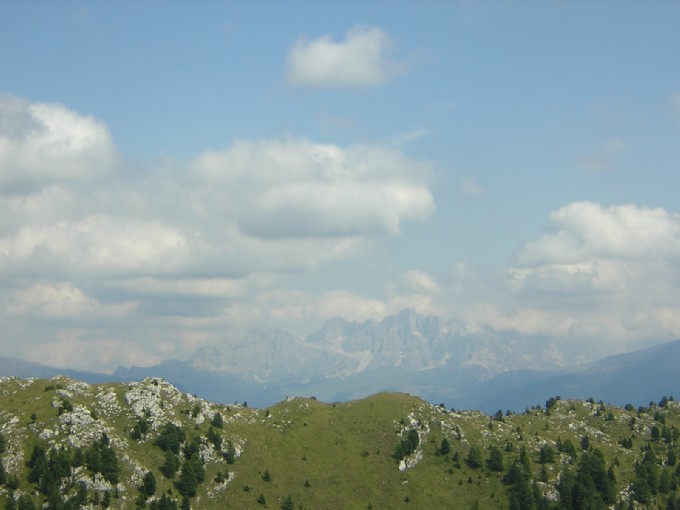 verso le Pale di San Martino
