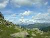 vista dalla forcella di Moregna