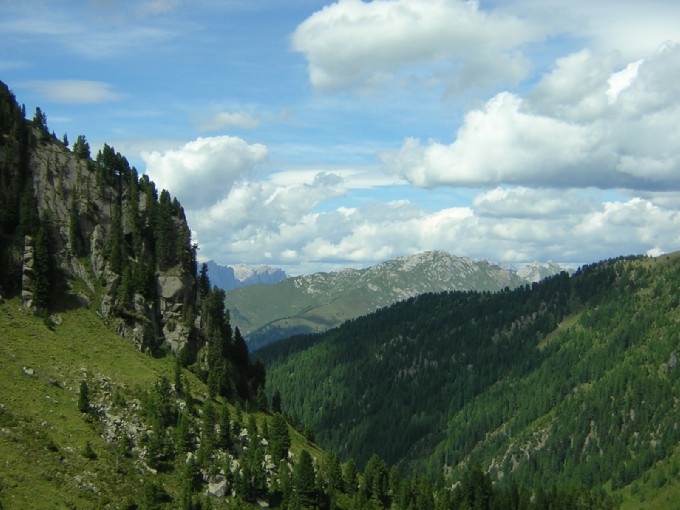 vista verso cima Bocche