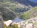 lago Brutto, lago delle Trute (da forcella Moregna)