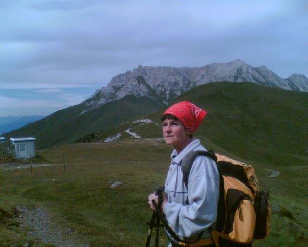 dai piedi del Monte Agnello, vista sul Latemar