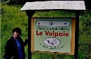  il cartellone: ritorno alla natura  il motto da noi coniato per le Volpaie, ex discarica; i tre simboli da sx in alto sono del comune di Montemurlo del Giros e dellANPIL Monteferrato  area naturale protetta di interesse locale adesso accorpato alla provincia di Prato, il cartellone  posto nei pressi del cancello dingresso 